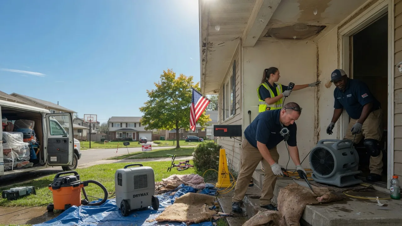 Water Damage Restoration in Carman, IL near me